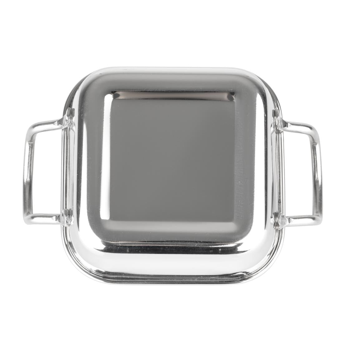 Olympia Table Presentation Square Dish Stainless Steel 115x115mm - HY123