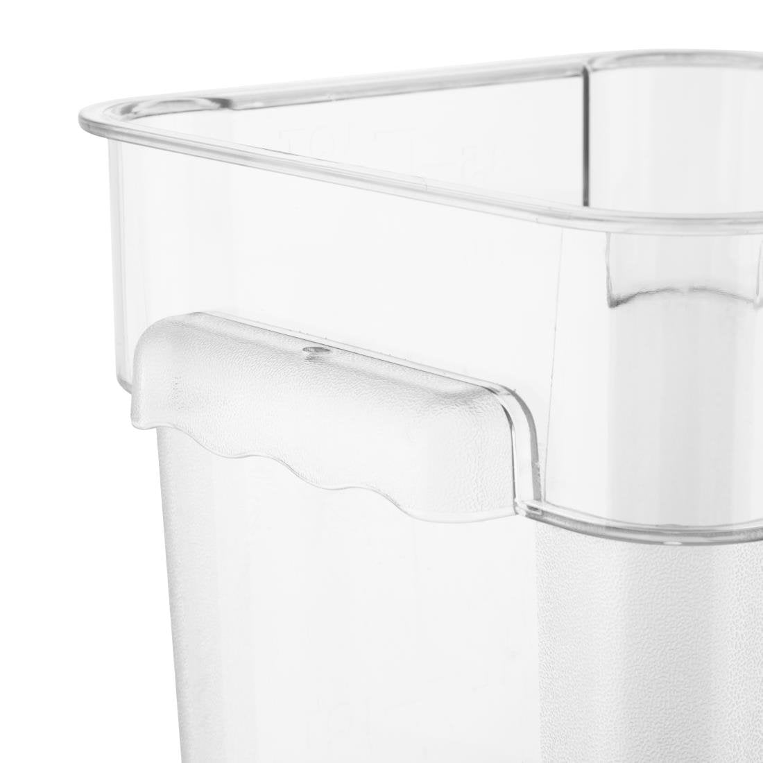 Hygiplas Polycarbonate Square Storage Container 3.5Ltr - HY401