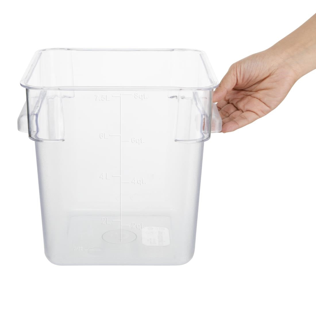 Hygiplas Polycarbonate Square Storage Container 7Ltr - HY403