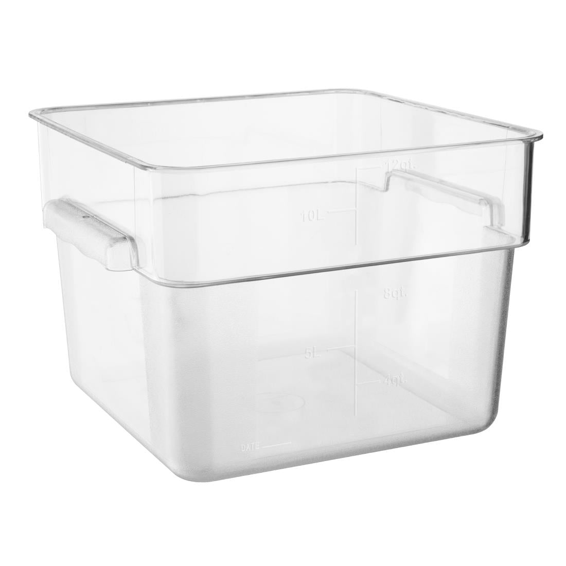 Hygiplas Polycarbonate Square Storage Container 10Ltr - HY404