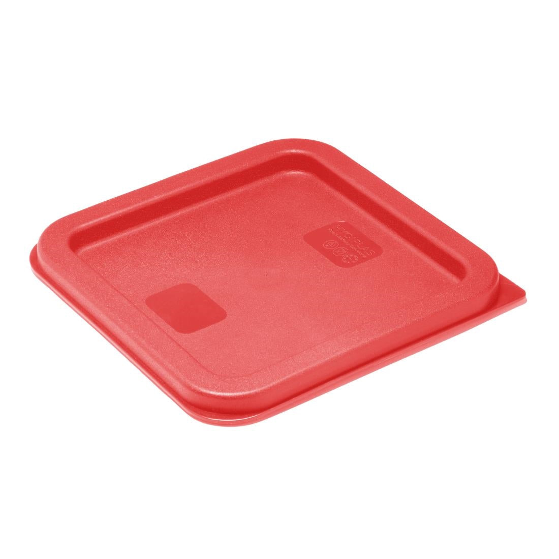 Hygiplas Square Red Lid to fit 1.5 & 3.5Ltr Containers - HY407
