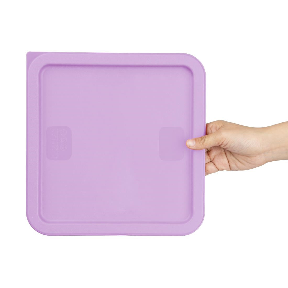 Hygiplas Square Purple Lid to Fit 10/15/20Ltr Containers - HY427