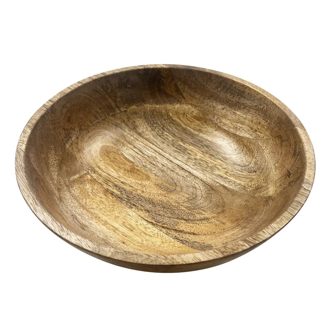 Olympia Footed Bowl Mango Wood 280mm - HY758