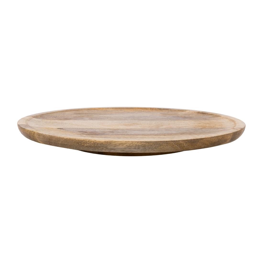 Olympia Revolving Cake Stand Mango Wood 330mm - HY756
