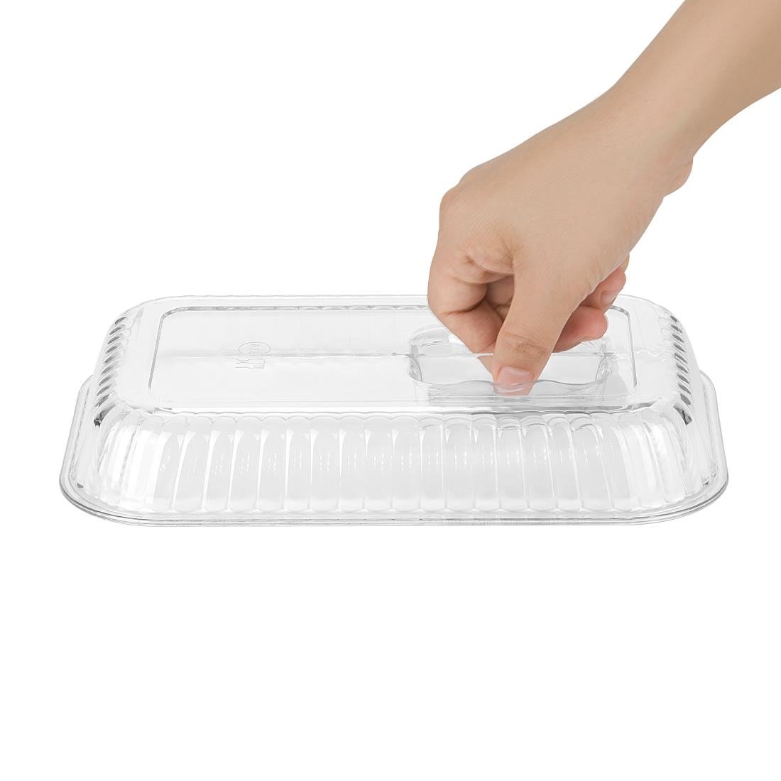 Olympia Kristallon Raised Lid for Medium Salad Crock - HY805