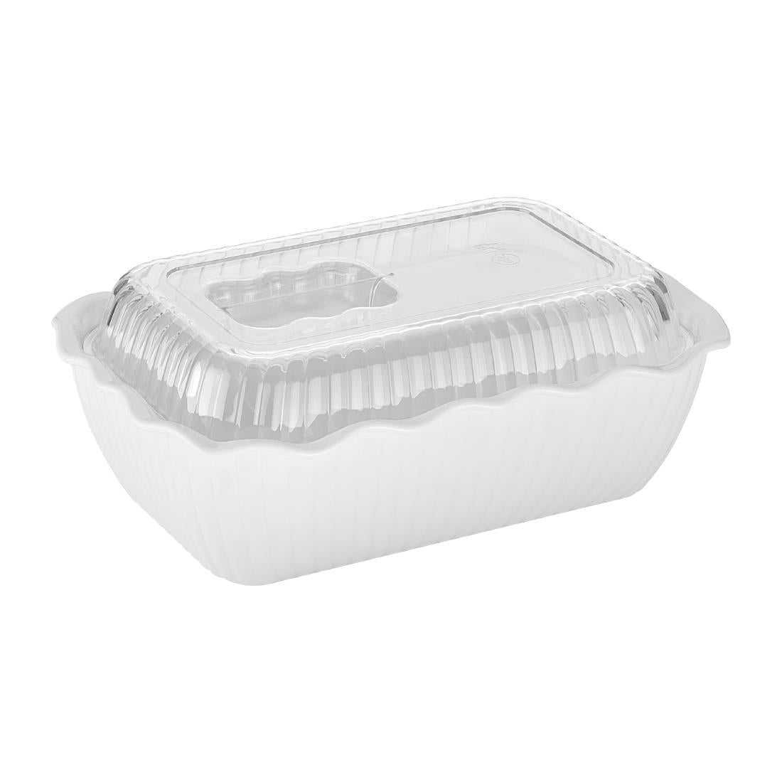 Olympia Kristallon Raised Lid for Medium Salad Crock - HY805