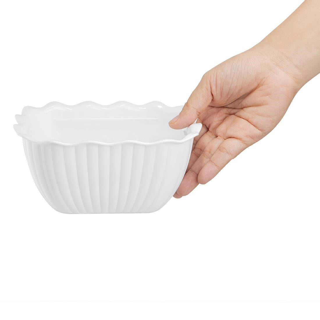 Olympia Kristallon Small Salad Crock White - HY807