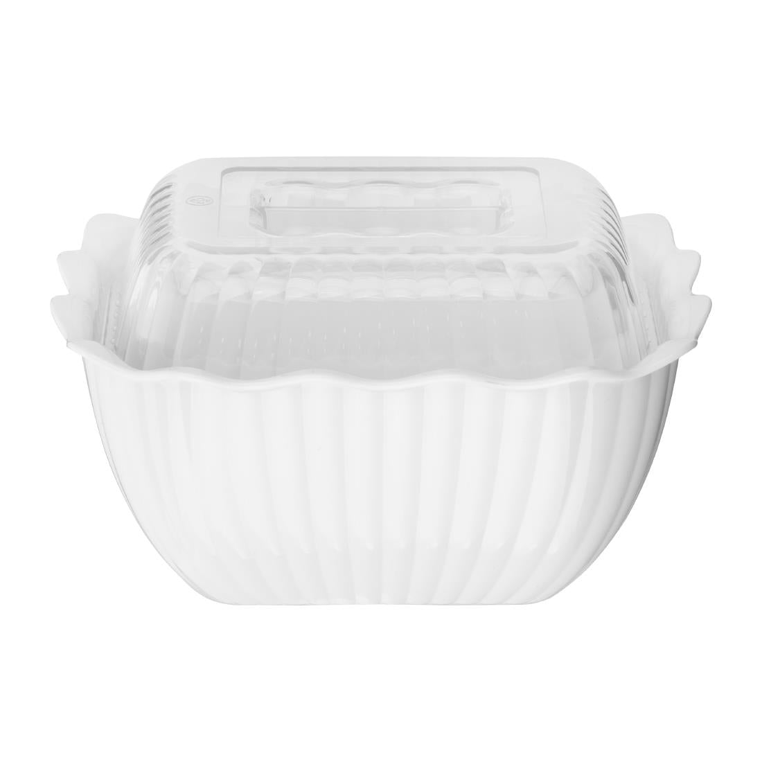 Olympia Kristallon Small Salad Crock White - HY807