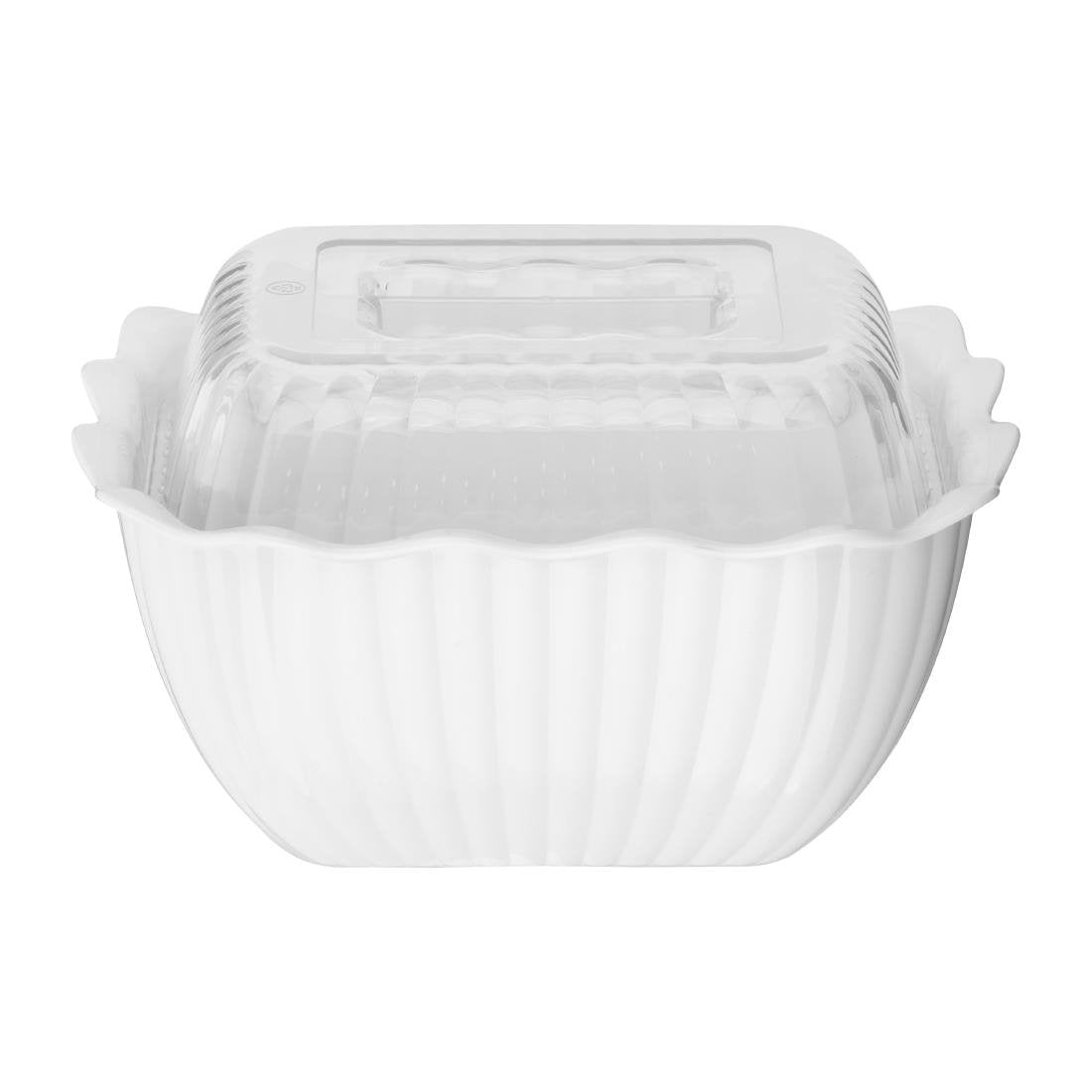 Olympia Kristallon Raised Lid for Small Salad Crock - HY808