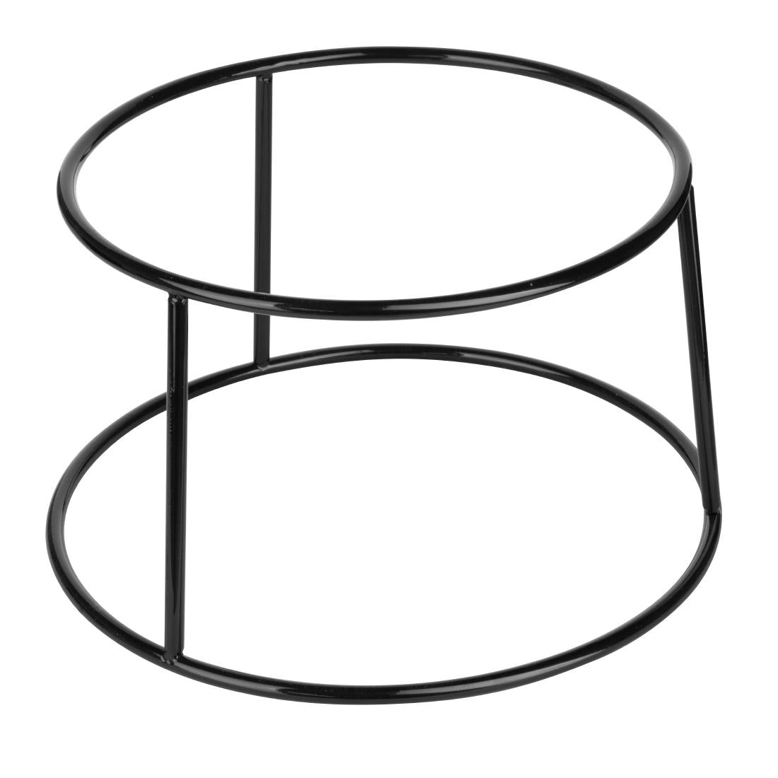 Olympia Non-Slip Riser Round Multi Black Wire 230x260x150mm - HY986