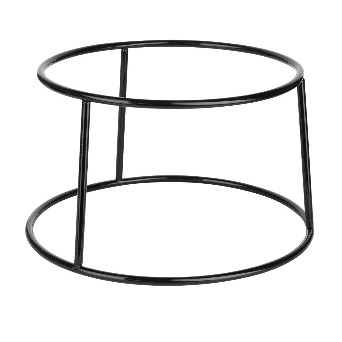 Olympia Non-Slip Riser Round Multi Black Wire 230x260x150mm - HY986