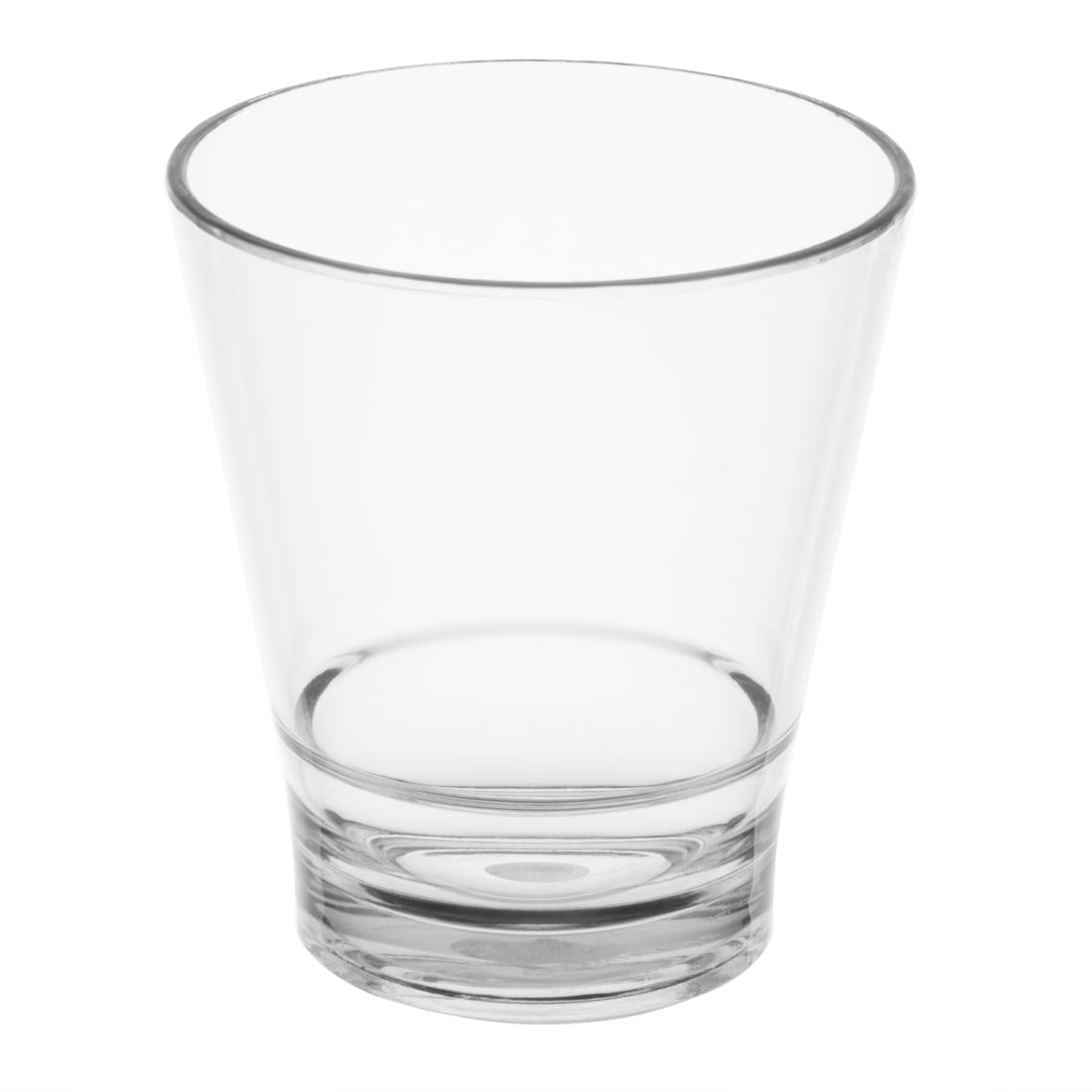 Olympia Kristallon Polycarbonate Stacking Tumblers Clear 350ml (6 Pack) - HZ082