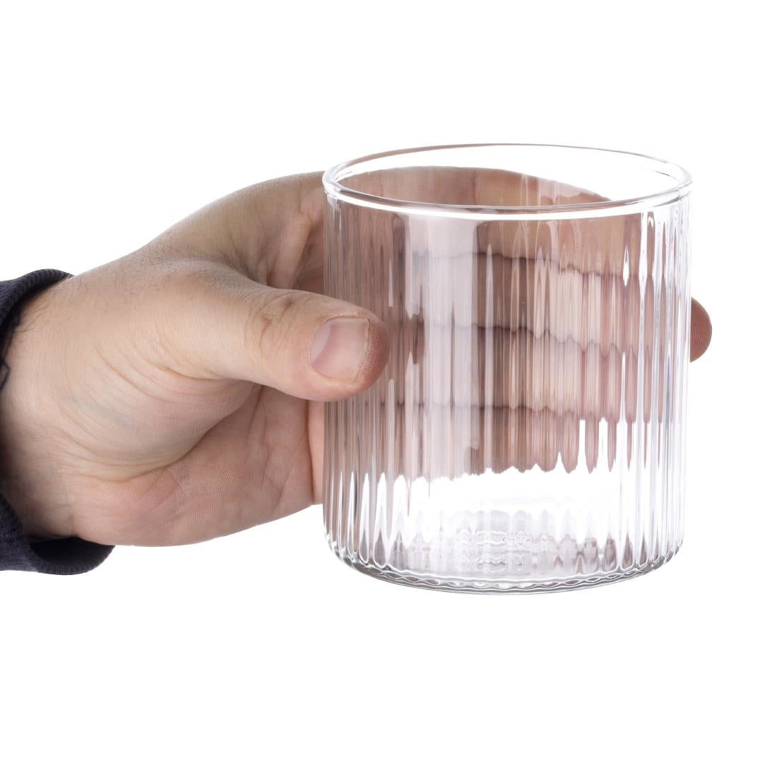 Olympia Chester Double Rocks Glasses 355ml (6 Pack) - HZ088