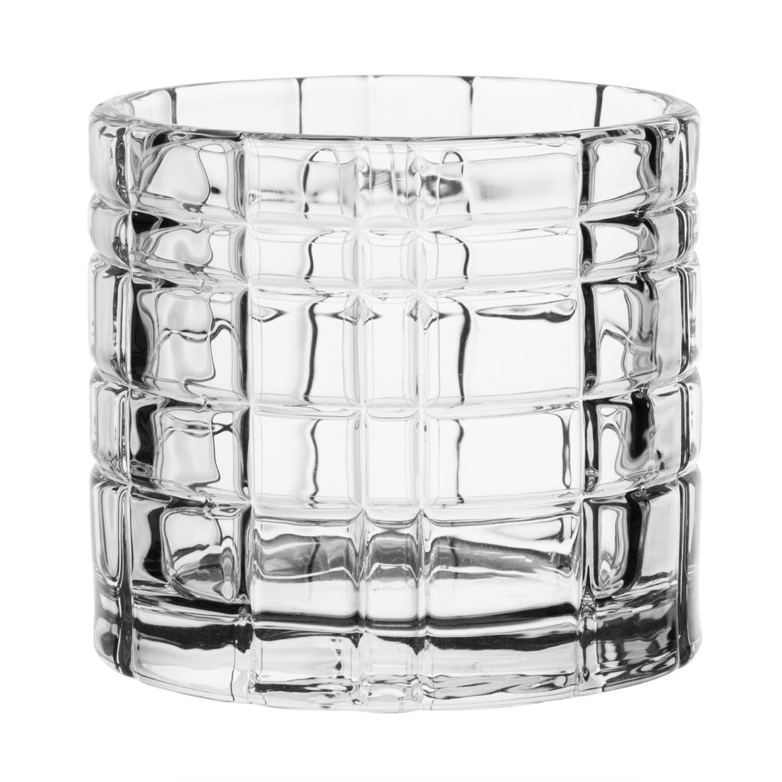 Olympia Geo Glass Tealight Holders 64x57mm (6 Pack) - HZ332