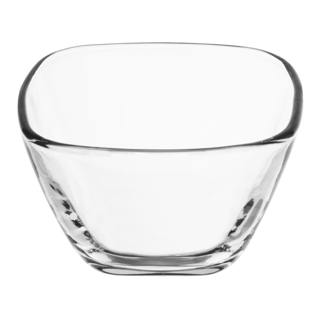 Olympia Square Glass Tall Snack Bowls (6 Pack) - HZ334