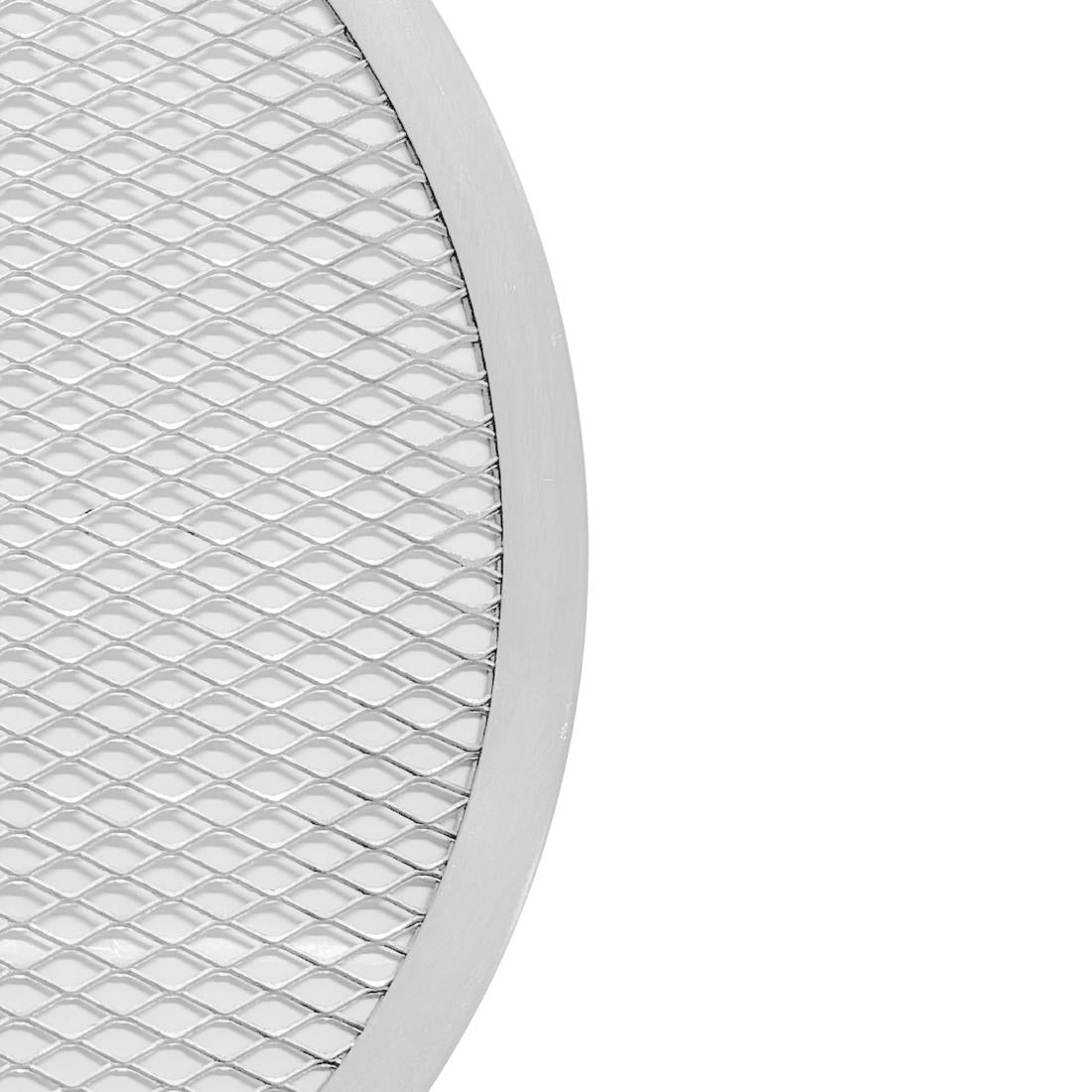Vogue Aluminium Perforated Pizza Tray 254mm - HZ491