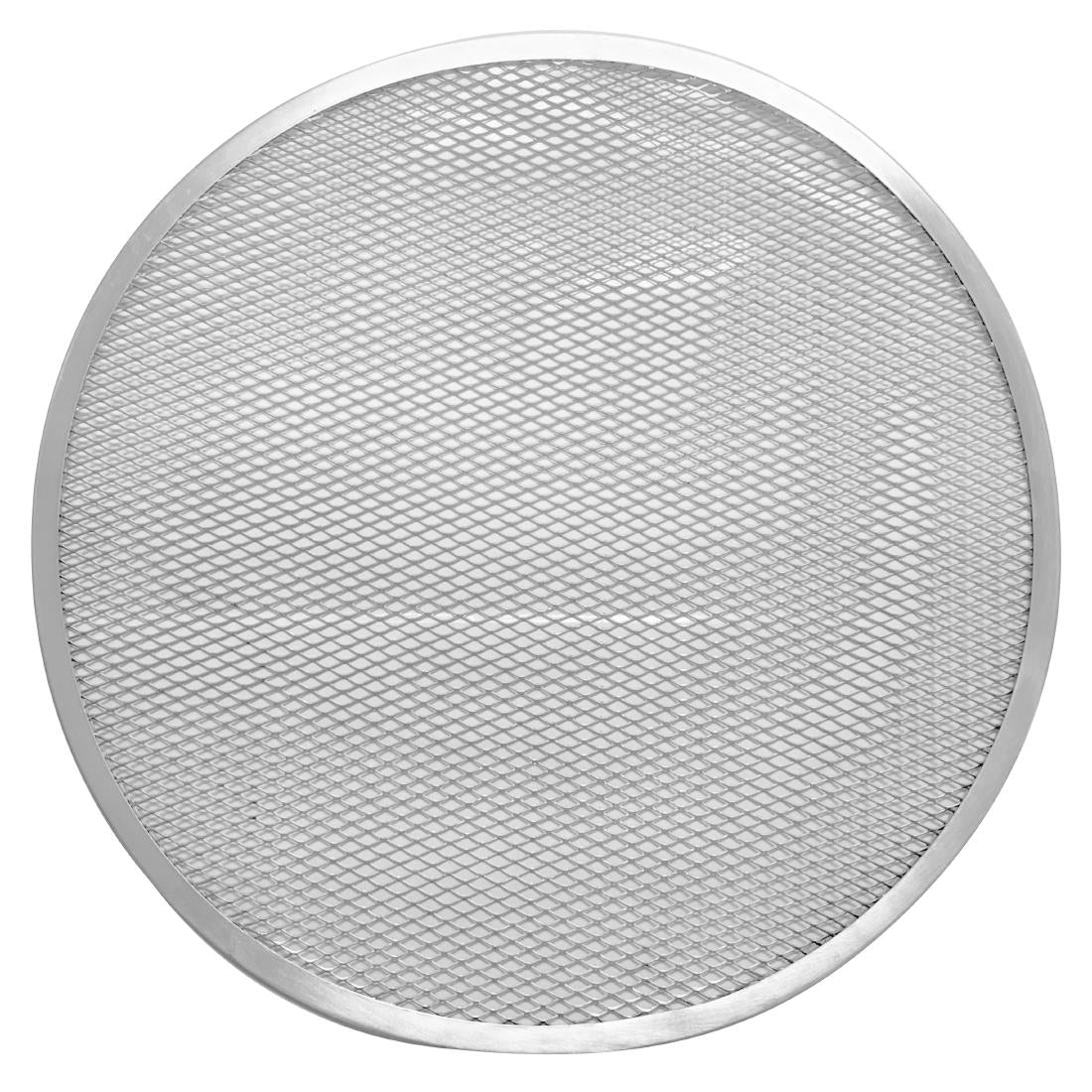 Vogue Aluminium Perforated Pizza Tray 405mm - HZ494