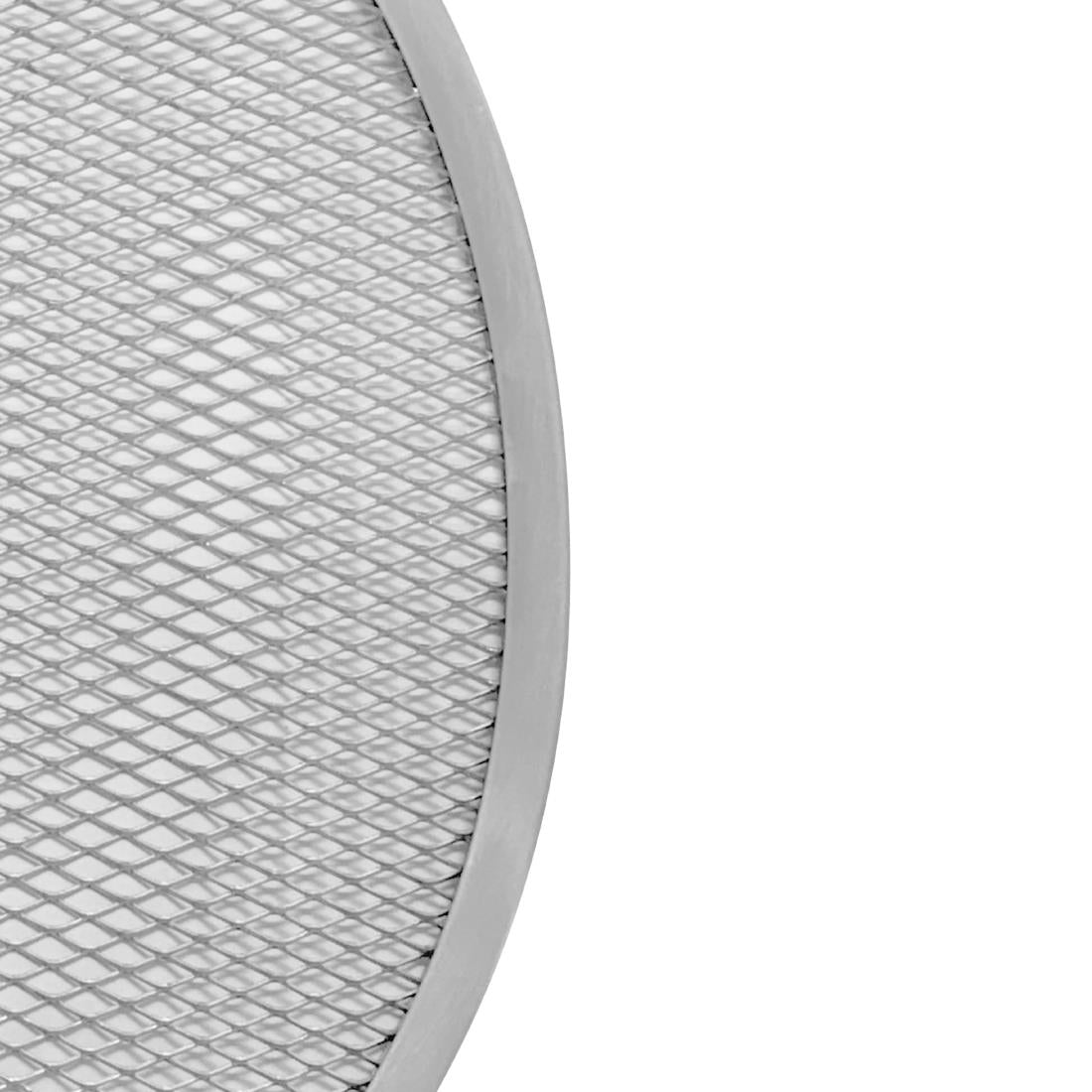 Vogue Aluminium Perforated Pizza Tray 405mm - HZ494