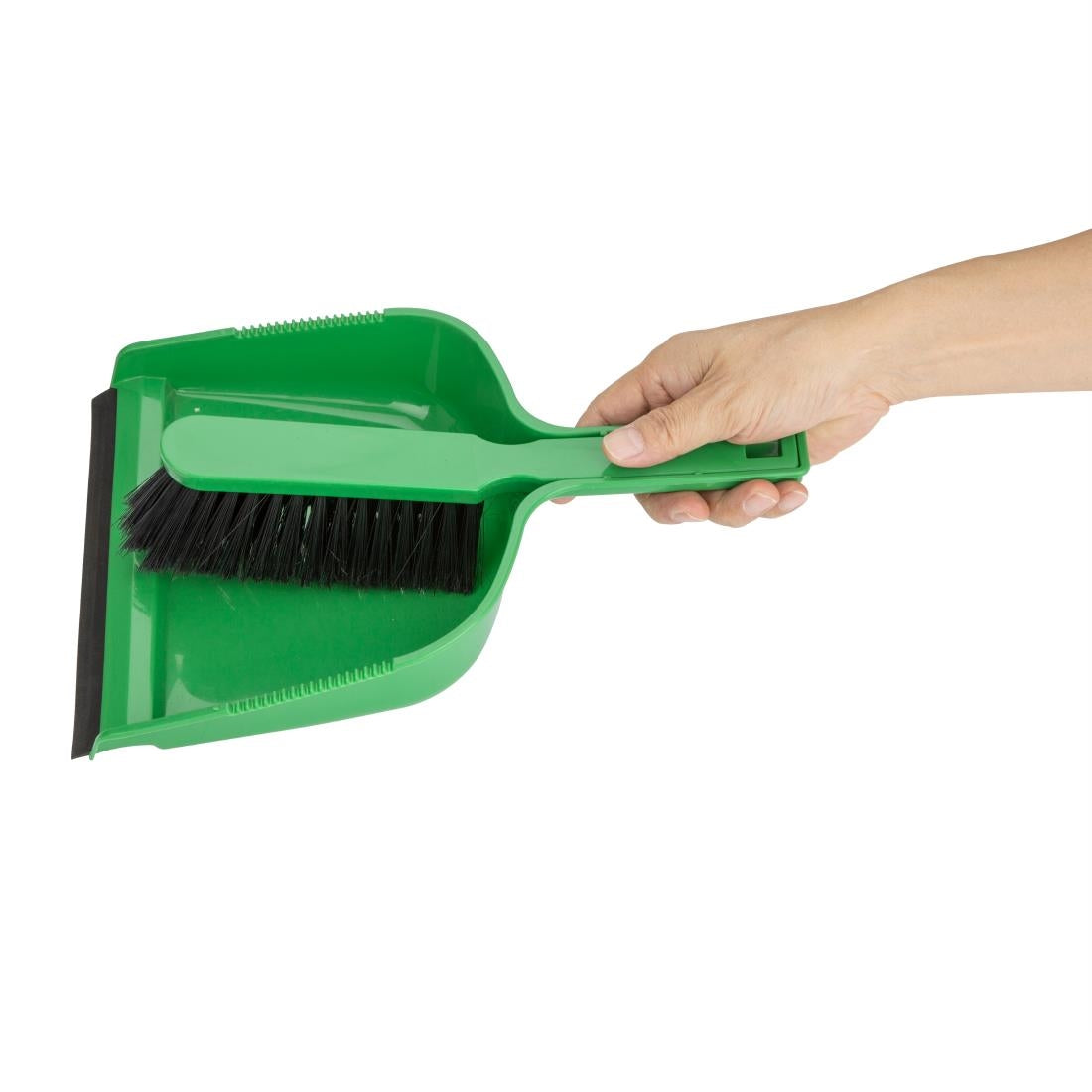 Jantex Dustpan & Brush Set Green - HZ841