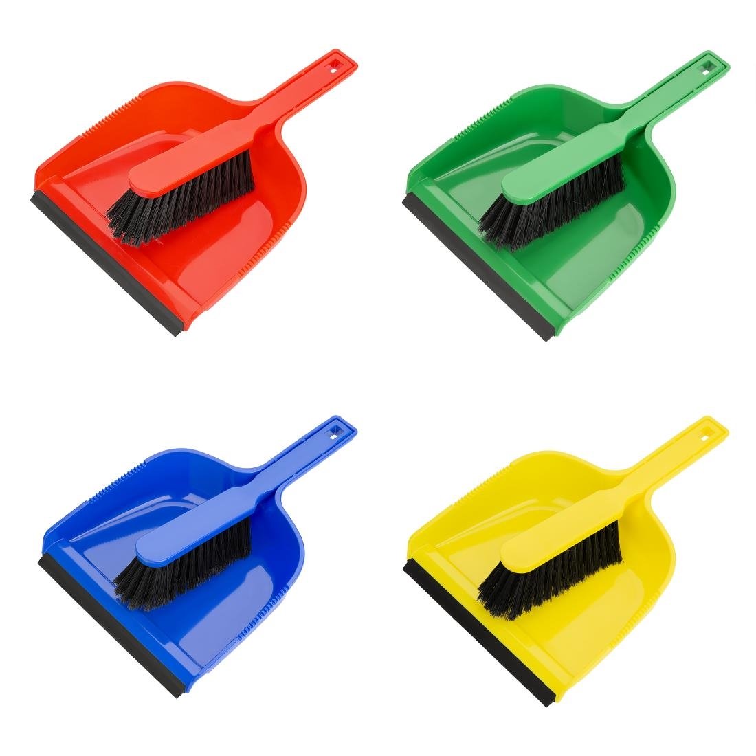 Jantex Dustpan & Brush Set Yellow - HZ842