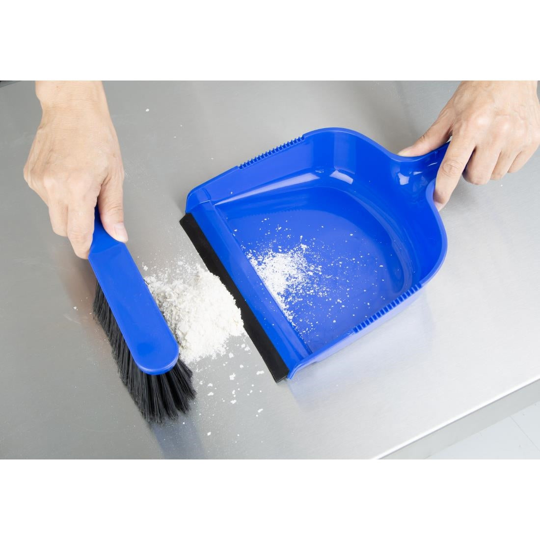 Jantex Dustpan & Brush Set Blue - HZ843