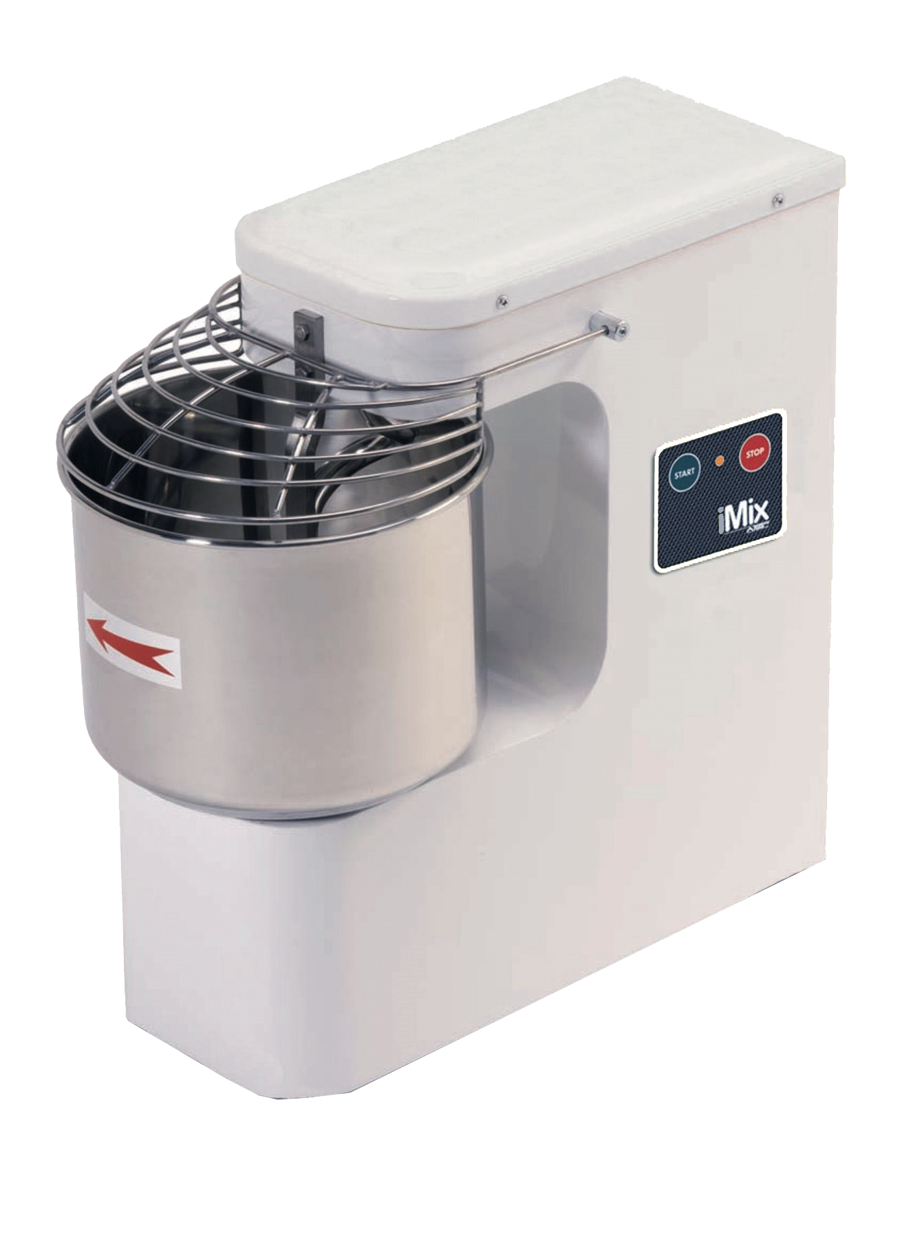 Moretti Forni Single Speed Fixed Bowl Spiral Mixer - 8L - iM8