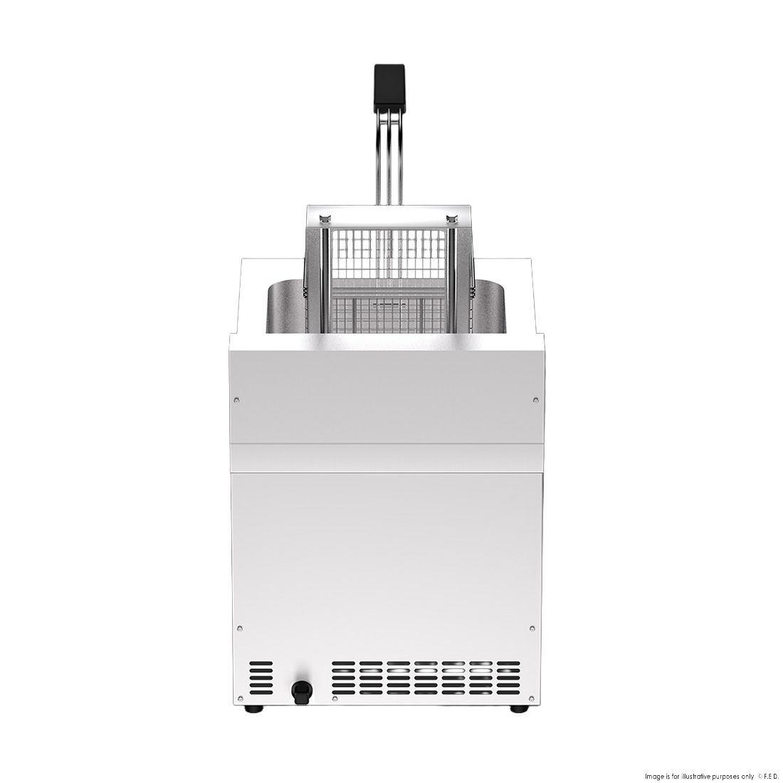 Benchstar Single Tank Auto Lifting Induction Fryer - IF3500S-AL