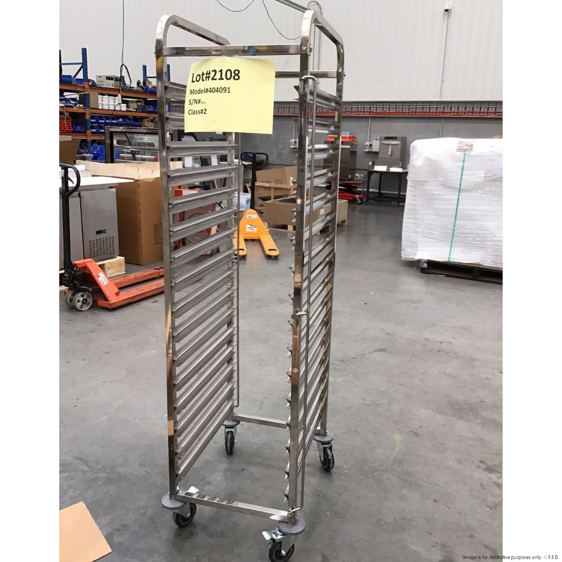 2NDs: Modular System Baking tray trolley with 16 trays - 404091-NSW2108