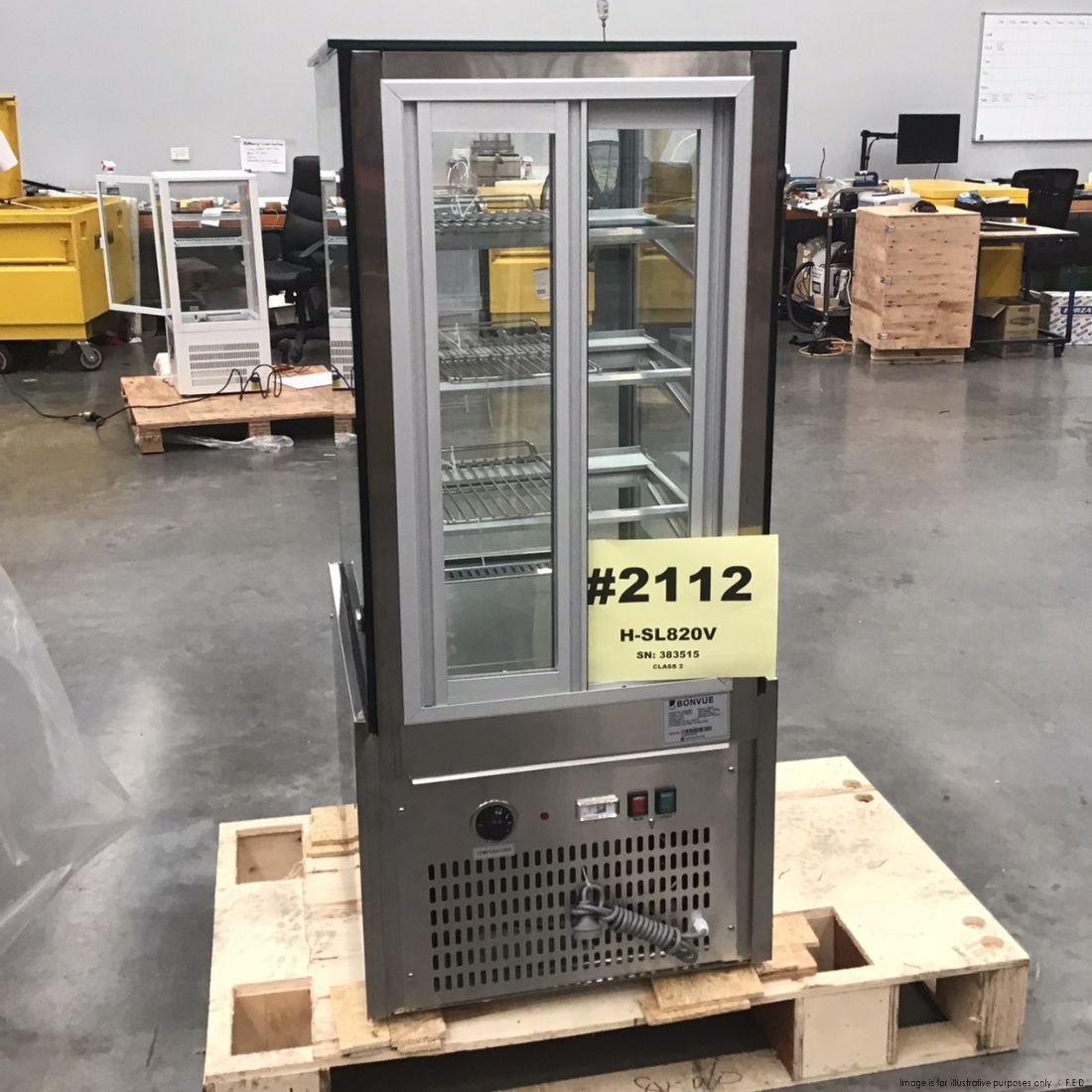 CLEARANCE - Bonvue Heated Food Display - H-SL820V-NSW2112