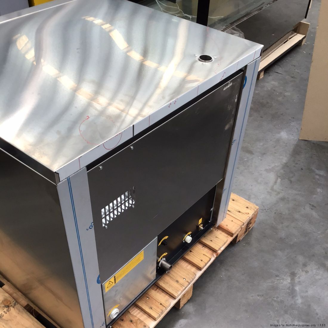 2NDs: TECNODOM Nerone MID Digital 6 Tray Combi Oven TD-6NE-NSW2103