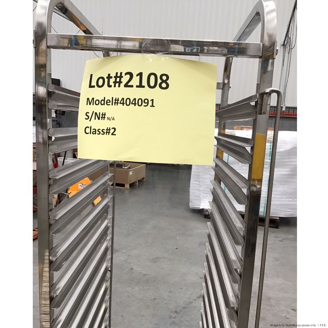 2NDs: Modular System Baking tray trolley with 16 trays - 404091-NSW2108