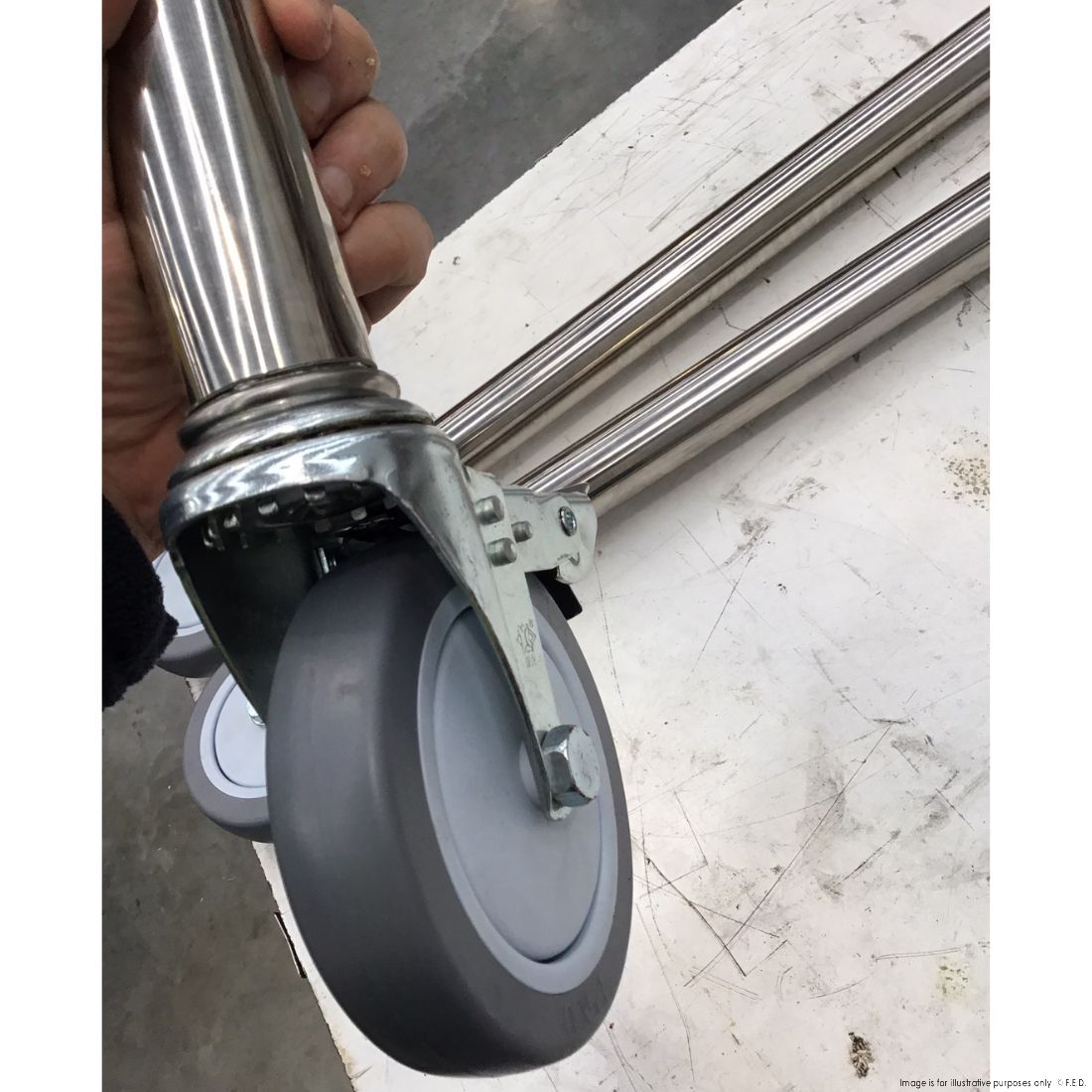 2NDs: Castor & Leg Kit LC-01/A-NSW2097