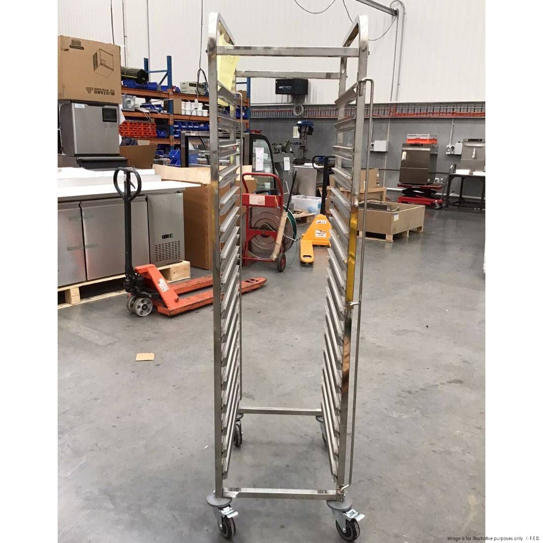 2NDs: Modular System Baking tray trolley with 16 trays - 404091-NSW2109