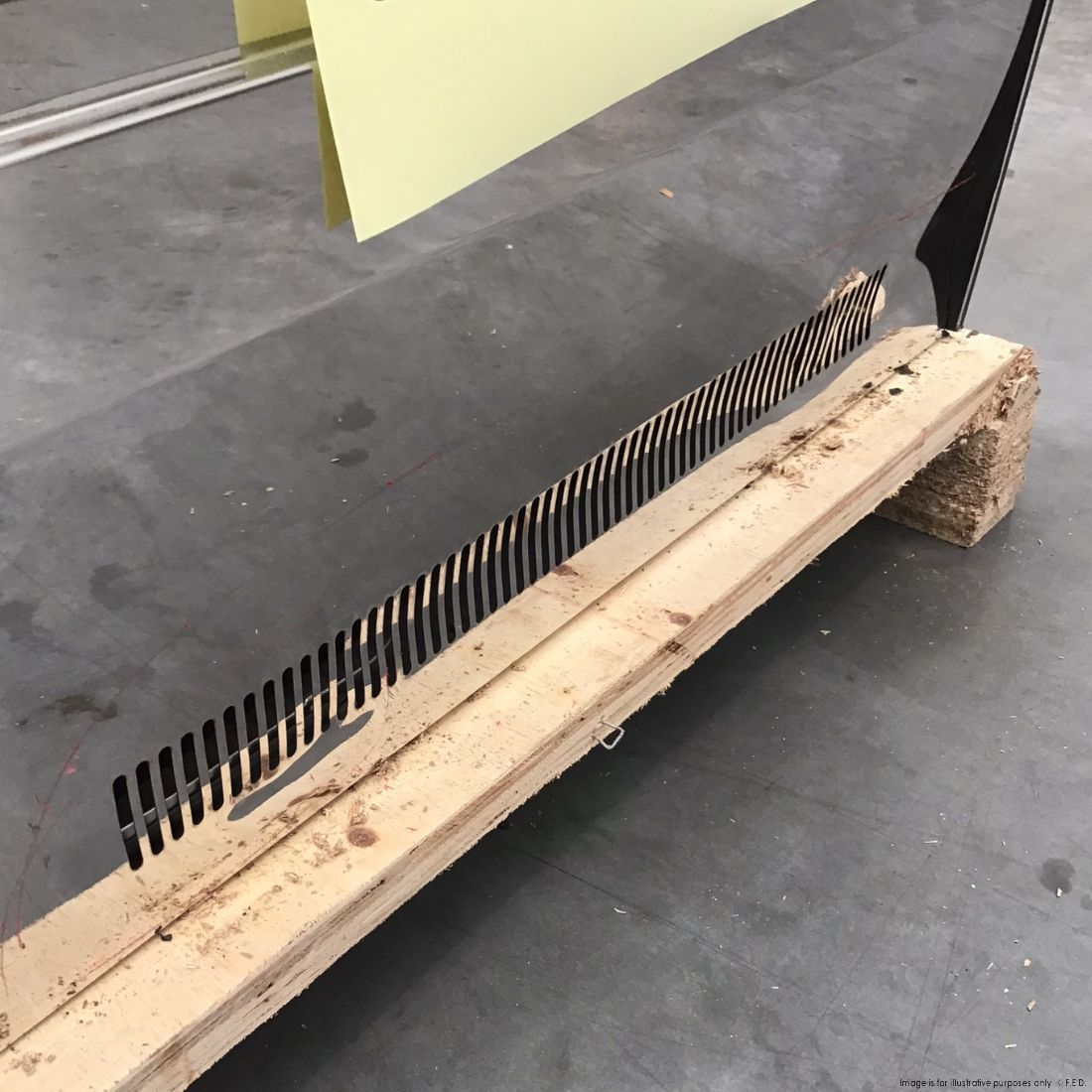 2NDs: Bonvue counter top square glass cold food display - GN-660RT-NSW2096