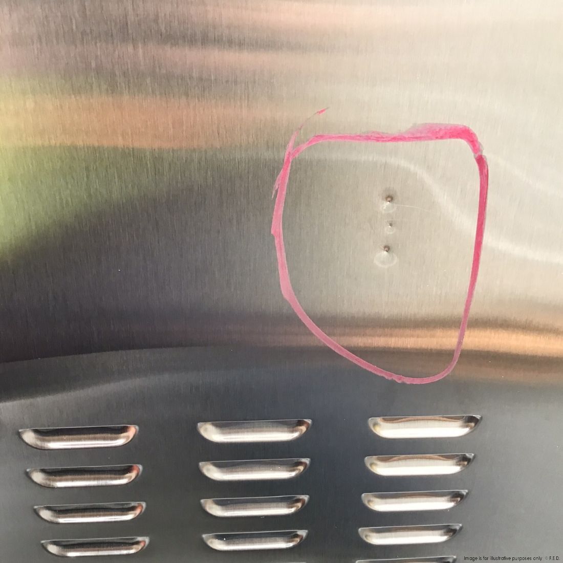 CLEARANCE - Thermaster Stainless Steel Double Door Workbench Freezer - TS1200BT-NSW2131