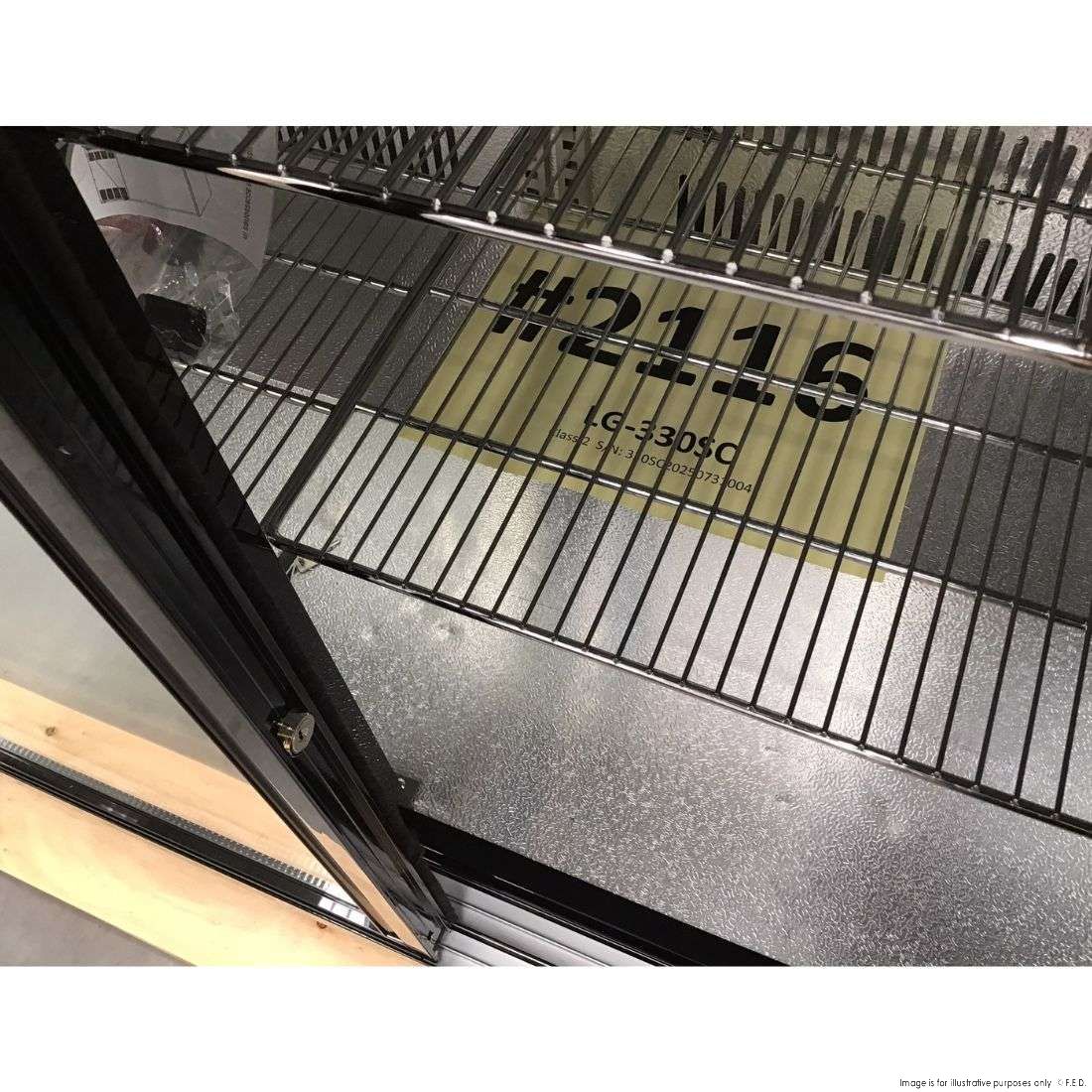 CLEARANCE - Thermaster Under Bench Three Sliding Door Bar Cooler - LG-330SC-NSW2116