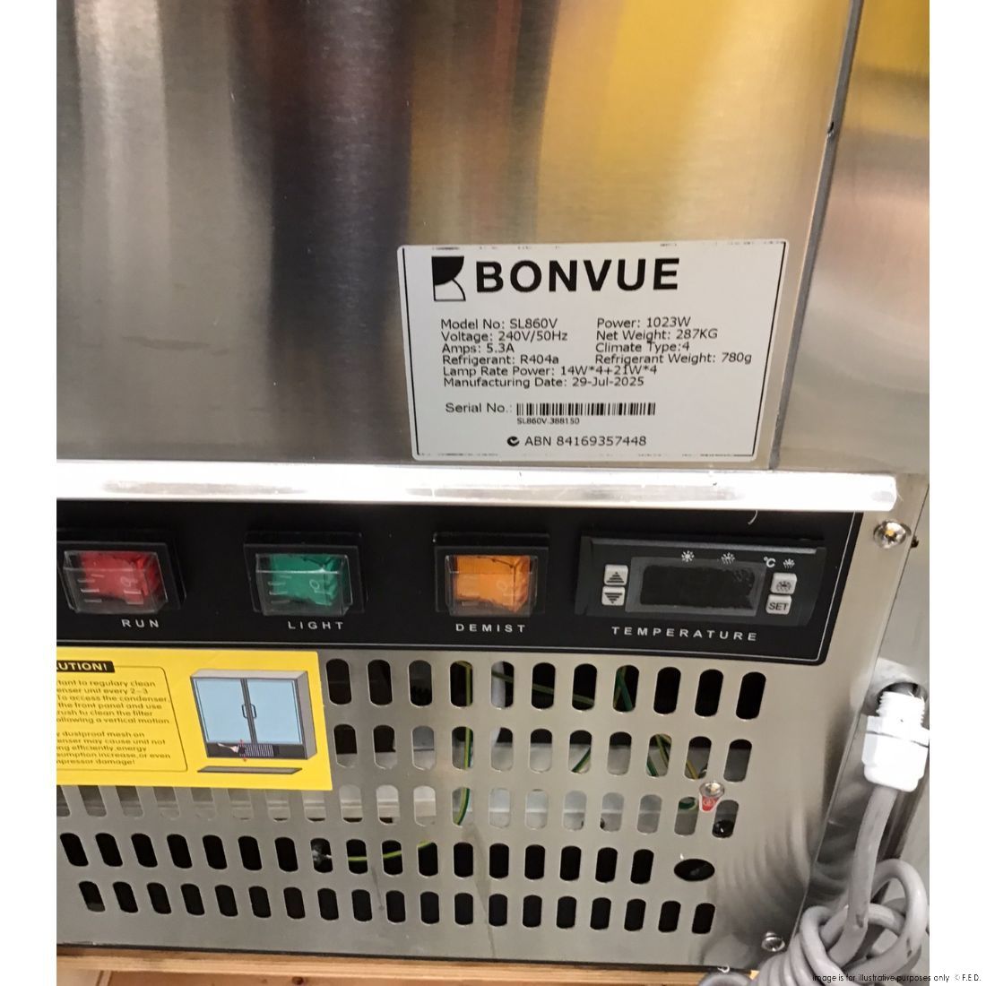 2NDs: Bonvue Chilled Food Display - SL860V-NSW2098