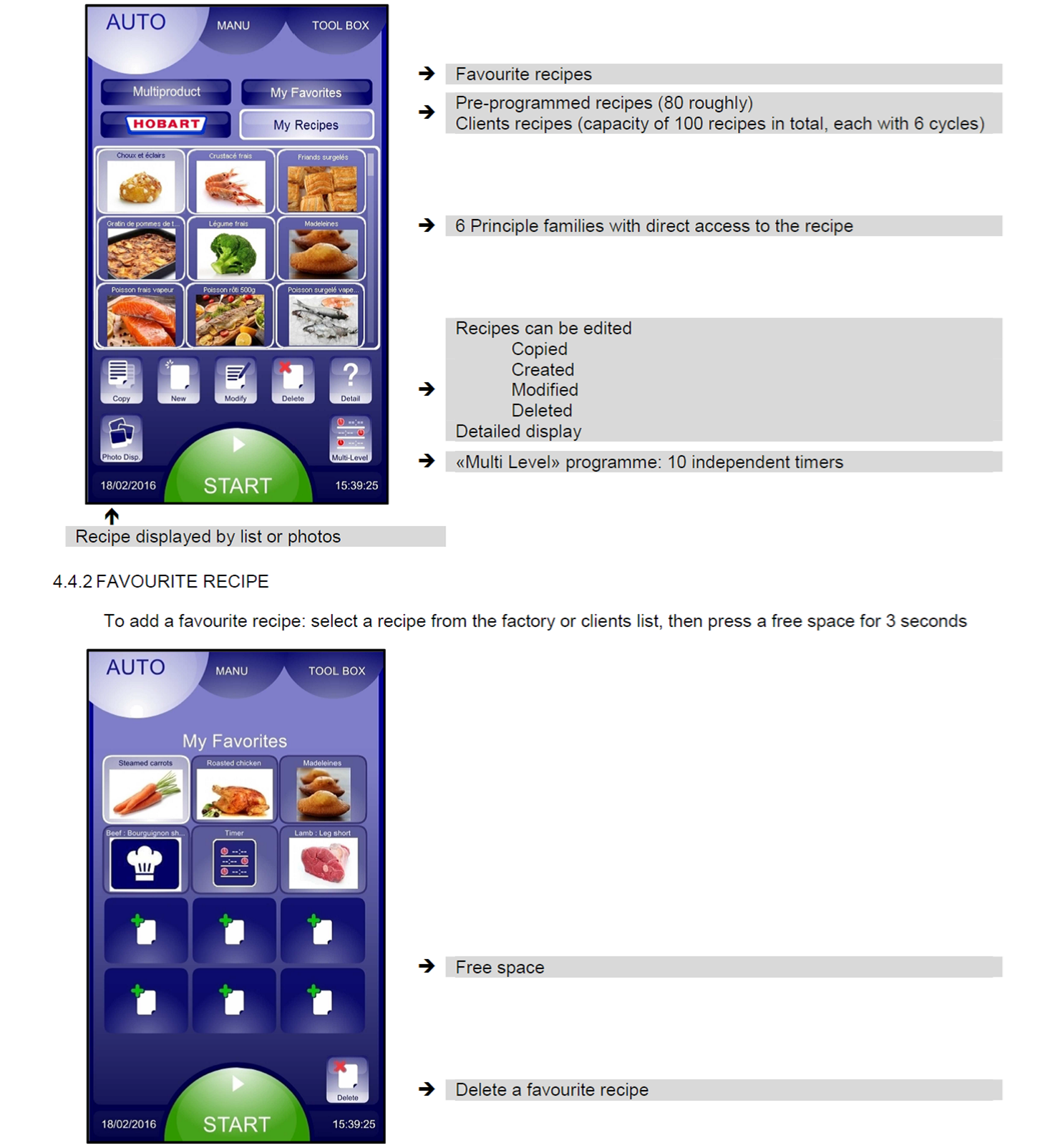 Hobart COMBIPLUS Steam Oven - 40X1/1Gn / 20X2/1Gn - HPJ202E