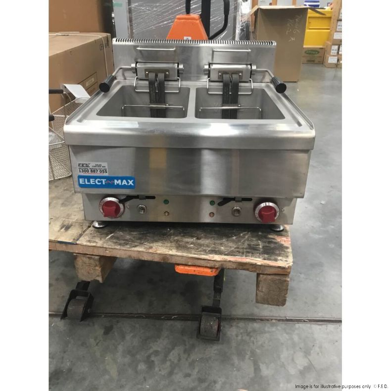 Ex-Showroom: Electric Fryer JUS-TEF-2-NSW1619