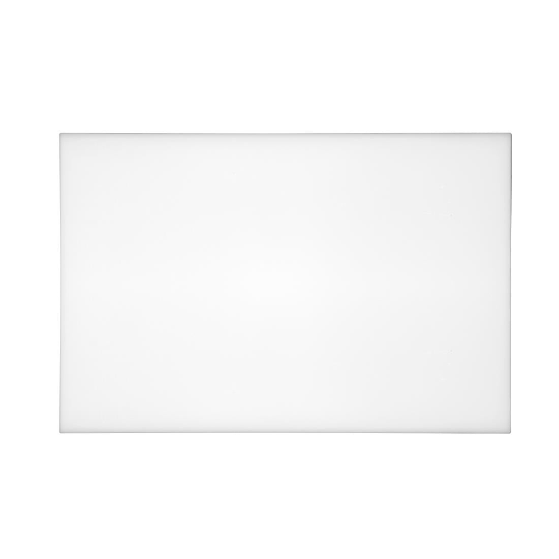 Hygiplas High Density Chopping Board White - 450x300x12mm - J016