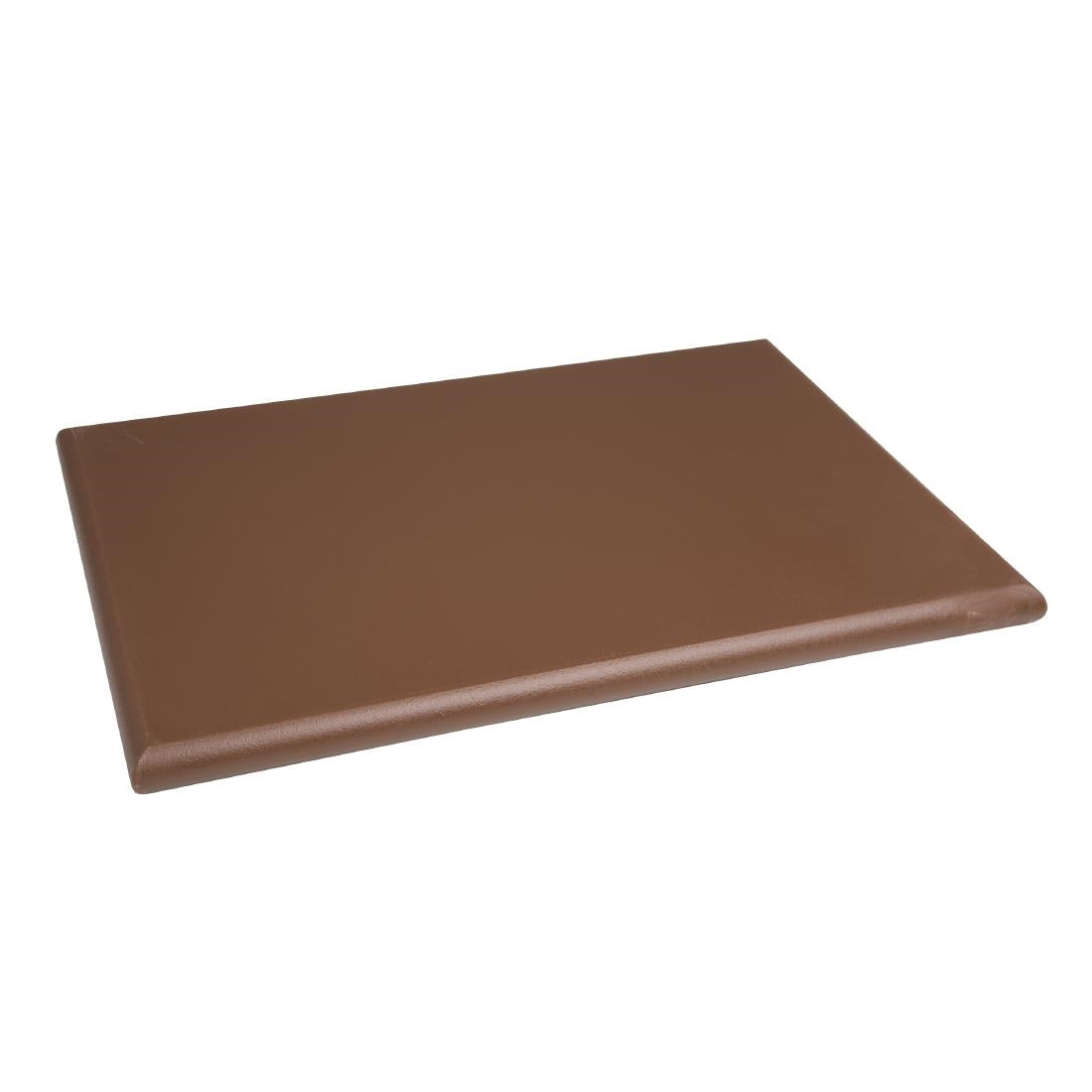 Hygiplas Extra Thick High Density Chopping Board Brown - 450x300x20mm - J035