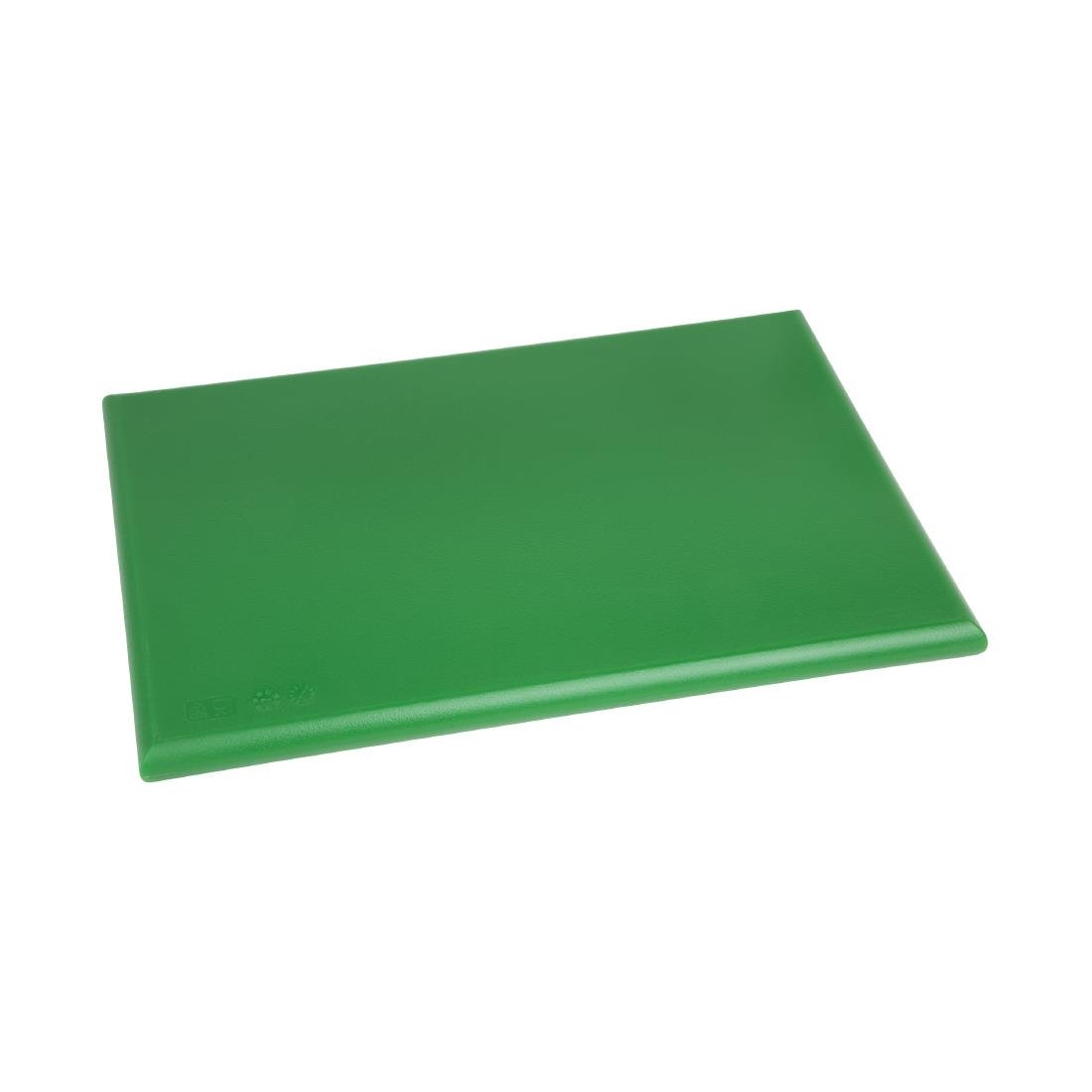 Hygiplas Extra Thick High Density Chopping Board Green - 450x300x20mm - J037