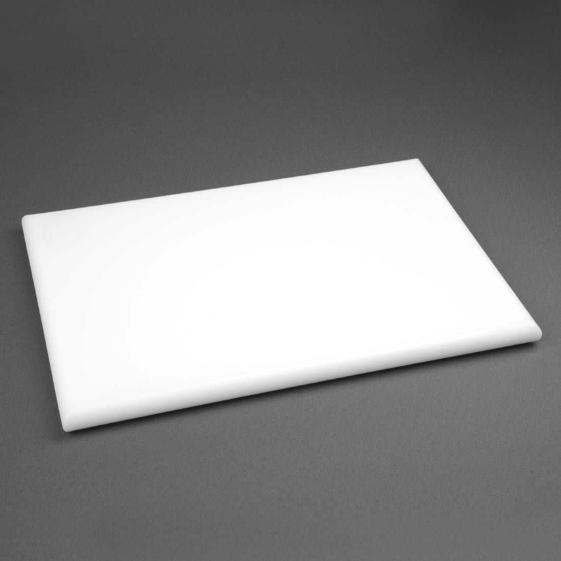Hygiplas Extra Thick High Density Chopping Board White - 450x300x20mm - J038