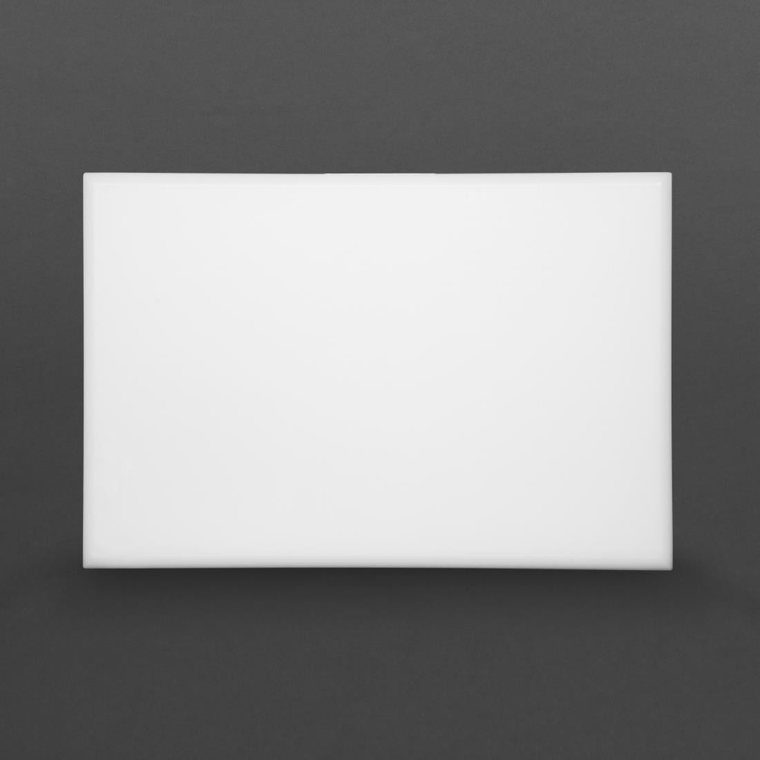 Hygiplas Extra Thick High Density Chopping Board White - 450x300x20mm - J038