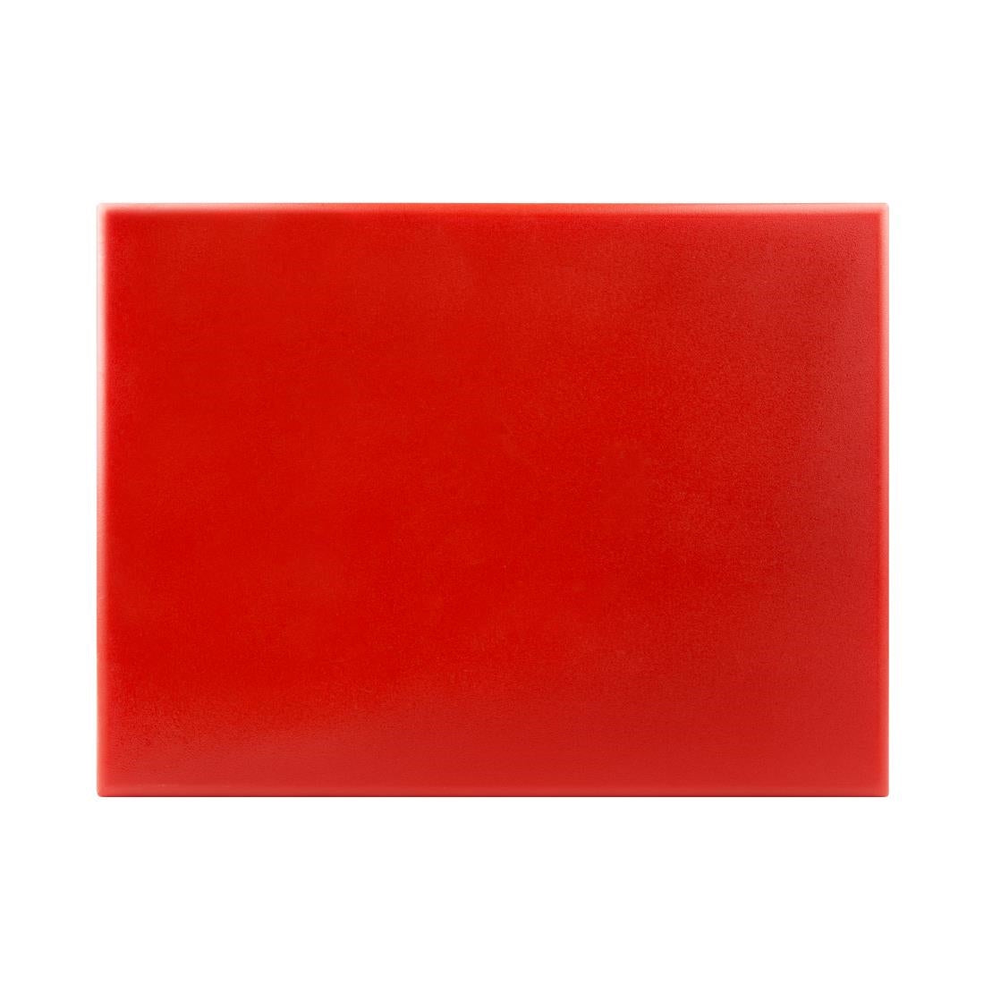 Hygiplas Extra Thick High Density Chopping Board Red - 600x450x25mm - J047