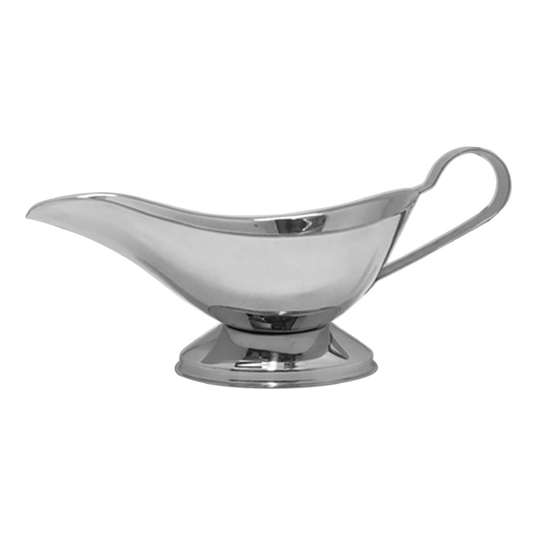 Olympia Stainless Steel Gravy Boat 450ml - J053