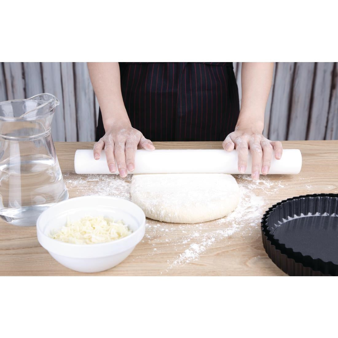 Vogue Polyethylene Rolling Pin 407mm - J173