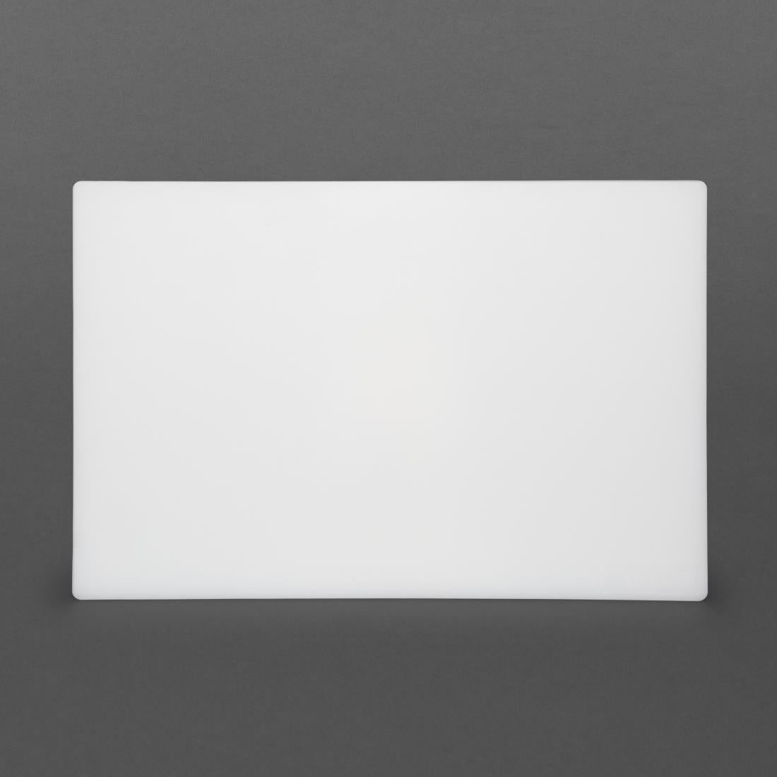 Hygiplas Low Density Chopping Board White - 450x300x10mm - J252