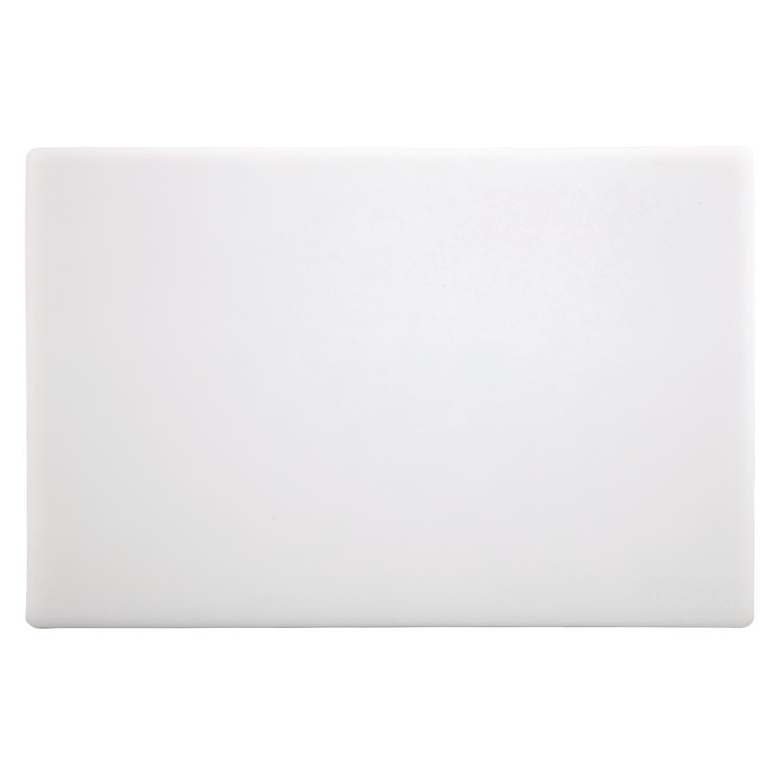Hygiplas Low Density Chopping Board White - 450x300x10mm - J252