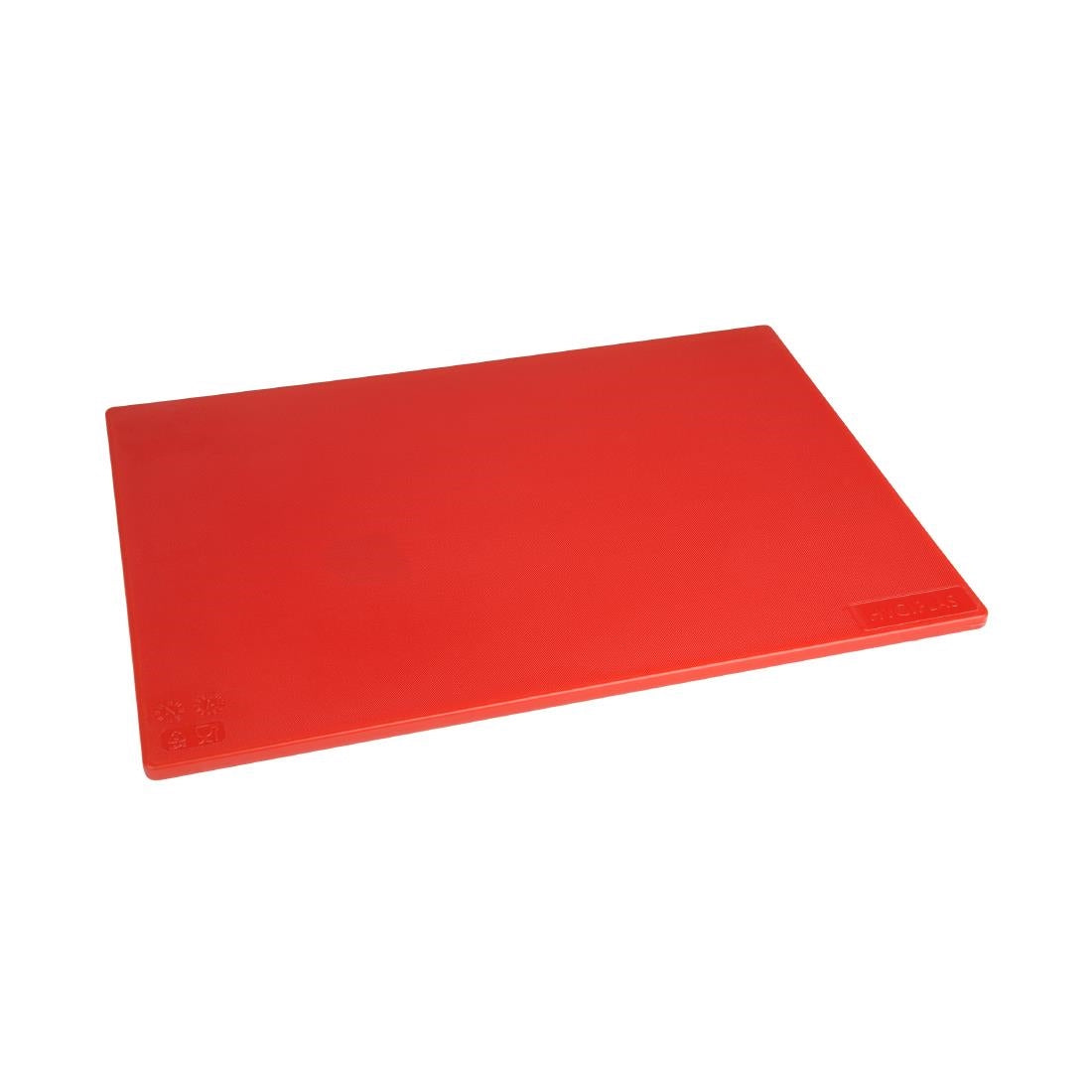 Hygiplas Low Density Chopping Board Red - 450x300x10mm - J255
